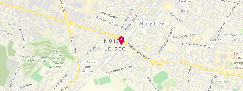 Plan de Le Celtique, 1 Rue Anatole France, 93130 Noisy-le-Sec