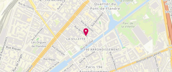 Plan de Les Mots du Monde, 51 Rue de l'Ourcq, 75019 Paris