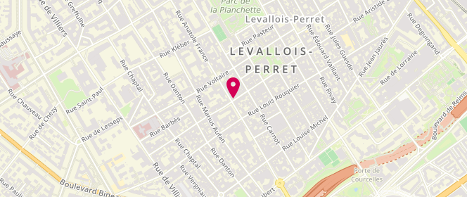Plan de Le Celtique, 51 Rue Aristide Briand, 92300 Levallois-Perret