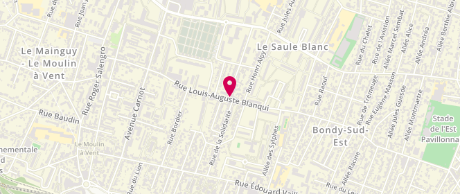 Plan de Tabac la Lorraine, 87 Rue Louis Auguste Blanqui, 93140 Bondy
