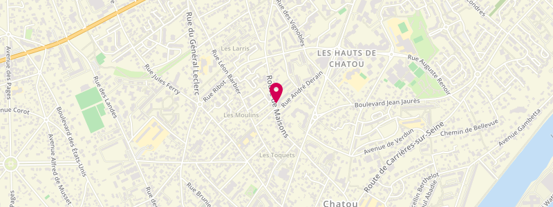 Plan de Canel Regis, 90 Route de Maisons, 78400 Chatou