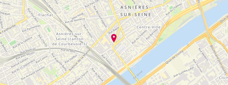 Plan de Le Boyard, 39 grande Rue Charles de Gaulle, 92600 Asnières-sur-Seine