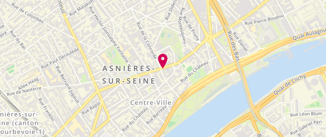 Plan de Les Victoires, 1 place des Victoires, 92600 Asnières-sur-Seine