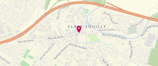 Plan de Claye d'Argent, 74 Rue Jean Jaurès, 77410 Claye-Souilly