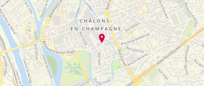 Plan de Le Royal, 34 Rue d'Orfeuil, 51000 Châlons-en-Champagne