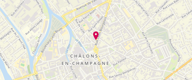Plan de Le Repaire, 9 Rue Léon Bourgeois, 51000 Châlons-en-Champagne