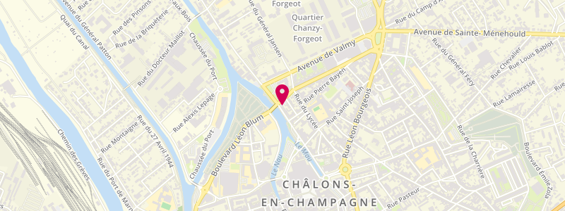 Plan de Café de la Place Aux Chevaux, 2 place Aux Chevaux, 51000 Châlons-en-Champagne