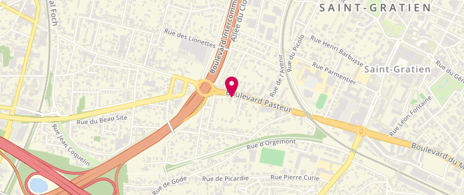 Plan de Le Saint Gratien, 79 Boulevard Pasteur, 95210 Saint-Gratien