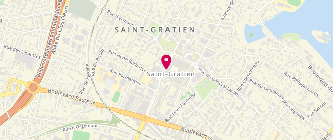 Plan de Au Forum, 21 Rue Berthie Albrecht, 95210 Saint-Gratien