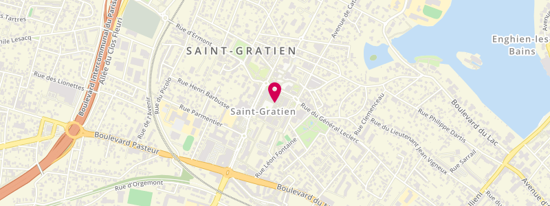 Plan de Le Catinat, 4 Rue du Général Leclerc, 95210 Saint-Gratien