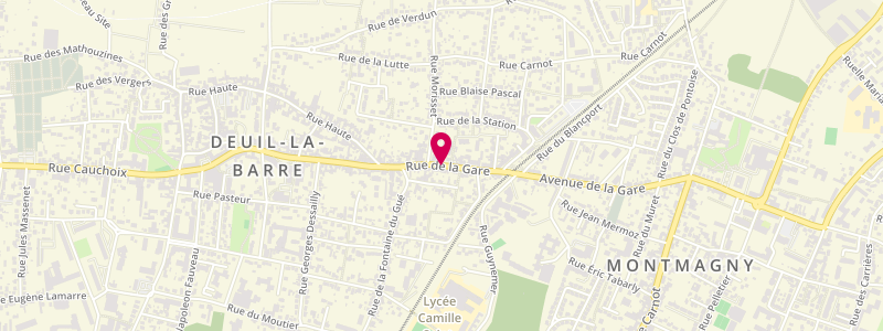 Plan de Le Celtique, 23 Rue Gare, 95170 Deuil-la-Barre