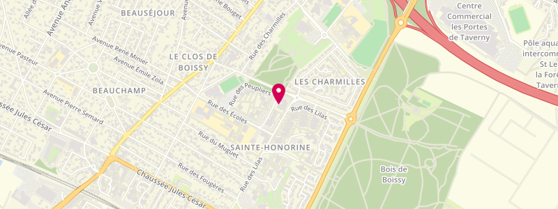 Plan de Le Sainte Honorine, 53 Bis Rue des Lilas, 95150 Taverny