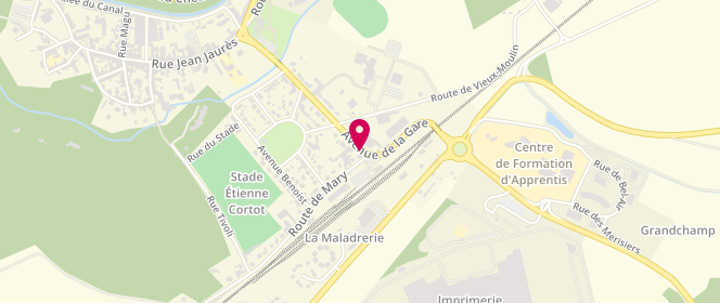 Plan de Totem, 24 Avenue Gare, 77440 Lizy-sur-Ourcq