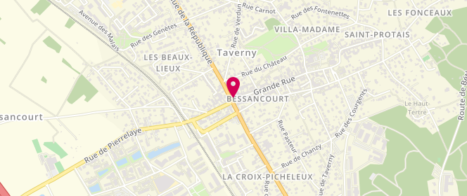 Plan de Le Week End, 2 avenue de la République, 95550 Bessancourt