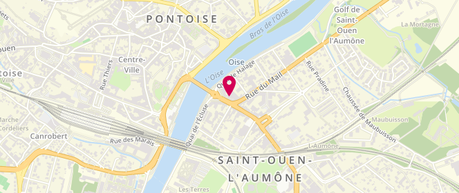 Plan de Ile de France, 70 Rue du Général Leclerc, 95310 Saint-Ouen-l'Aumône