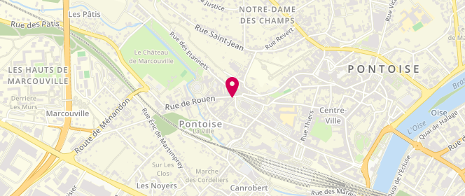 Plan de Le Val d'Oise, 35 Place Notre Dame, 95300 Pontoise