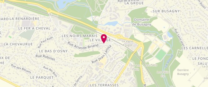 Plan de Café des Sports, 8 Rue Aristide Briand, 95520 Osny