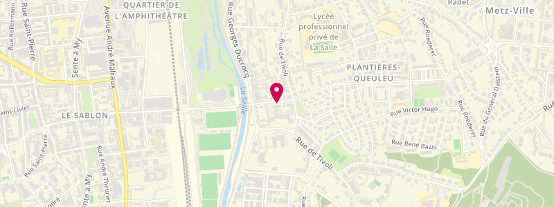 Plan de Toutim, 8 Rue Laurent Charles Maréchal, 57070 Metz