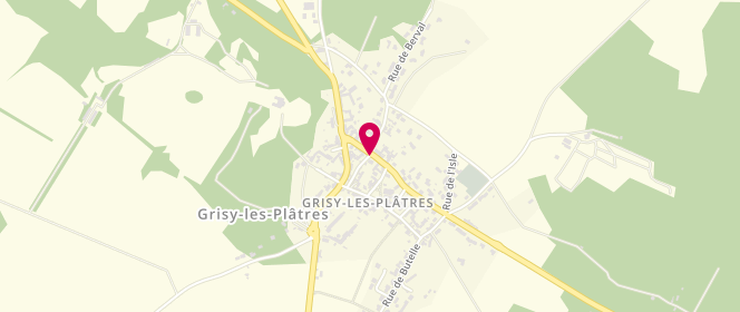 Plan de Le Saint Caprais, 4 Rue du Vexin, 95810 Grisy-les-Plâtres
