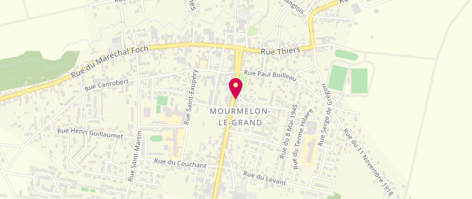 Plan de Maison de la Presse, 5 Rue du Général Gouraud, 51400 Mourmelon-le-Grand