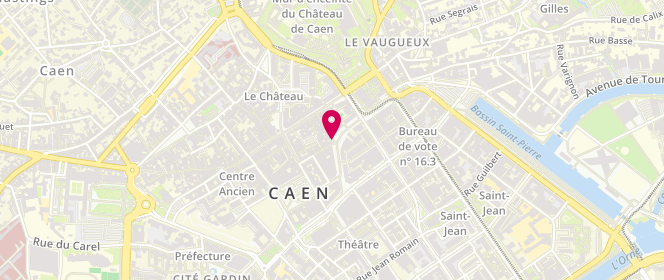 Plan de La Lorraine, 20 Rue Hamon, 14000 Caen