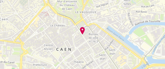 Plan de La Civette, 11 Rue Saint-Jean, 14000 Caen