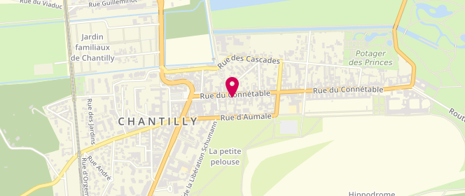 Plan de Le Connetable, 107 Rue du Connétable, 60500 Chantilly