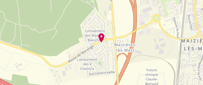 Plan de ALTUNOGLU Turan, 1 Allée Jean Morette, 57280 Maizières-lès-Metz