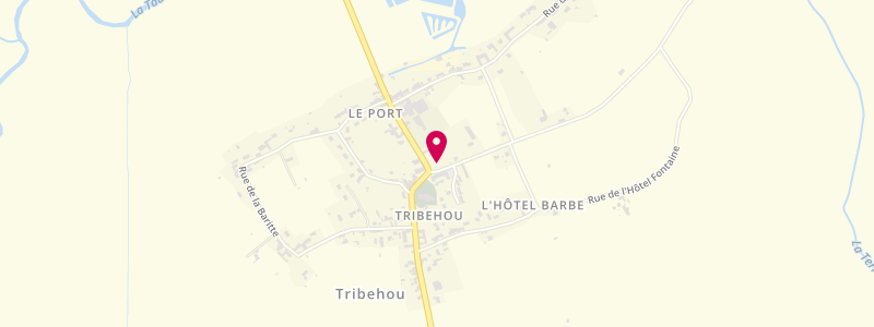 Plan de La Gabare, le Champs Du
Le Port, 50620 Tribehou