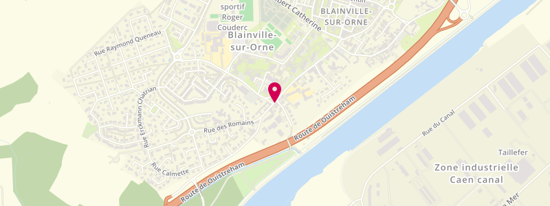 Plan de Le Fortunat, 30 Rue du Général Leclerc, 14550 Blainville-sur-Orne