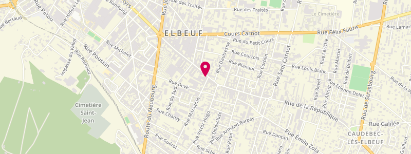 Plan de Le Marigny, 3 Rue du Général de Gaulle, 76500 Elbeuf