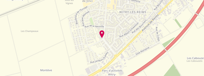 Plan de La Civette, 1 avenue des Nelmonts, 51420 Witry-lès-Reims