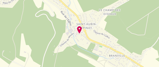 Plan de Le Saint Aubin, 71 Rue de l'Église, 76160 Saint-Aubin-Épinay