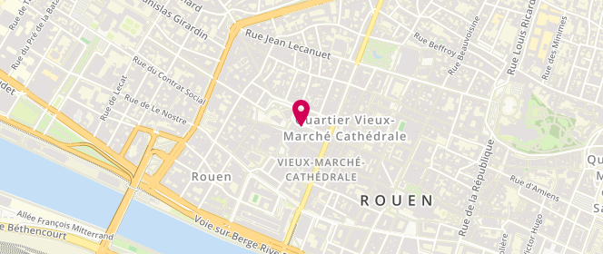 Plan de Le Rollon, 19 Rue Rollon, 76000 Rouen