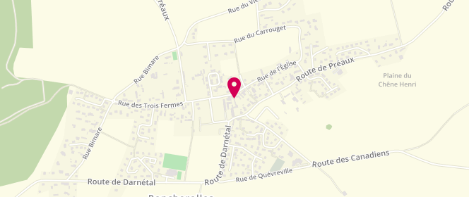 Plan de Les Ronches, 30 Rue de l'Église, 76160 Roncherolles-sur-le-Vivier