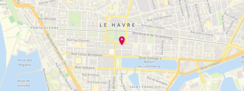 Plan de Le Havane, 18 Rue Edouard Larue, 76620 Le Havre