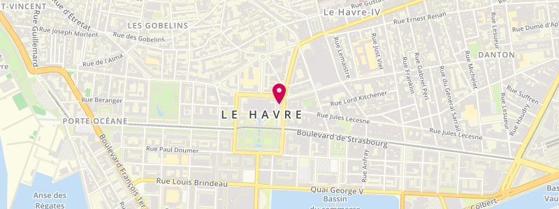Plan de Mag Presse, 9001 place de l'Hôtel de Ville, 76600 Le Havre