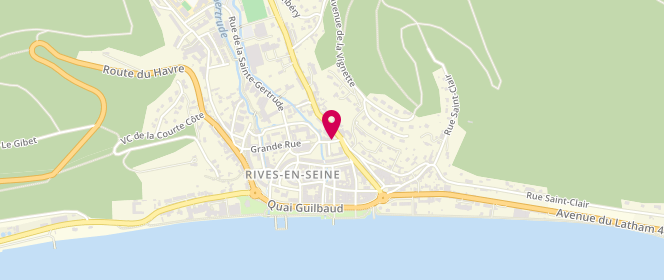 Plan de L'Entracte, 21 Rue de la République, 76490 Rives-en-Seine