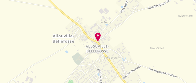 Plan de Le Pousserdas, 2 Rue Jacques Anquetil, 76190 Allouville-Bellefosse