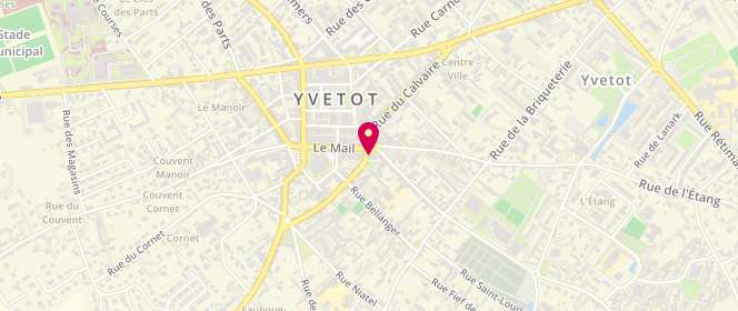 Plan de La Civette, 7 le Mail, 76190 Yvetot