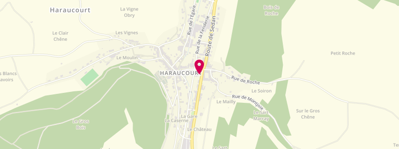Plan de Bar de l'Ennemane, 2 Bis Route de Raucourt, 08450 Haraucourt