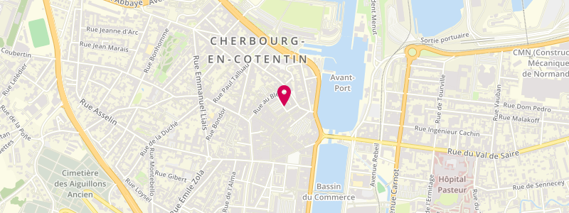 Plan de BLANCHARD Jacky, 15 Rue Boël Meslin, 50100 Cherbourg-en-Cotentin