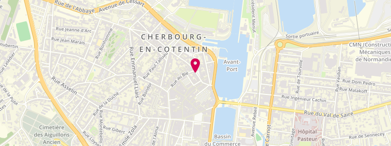 Plan de Le Brumaire, 6 place de la Révolution, 50100 Cherbourg-en-Cotentin