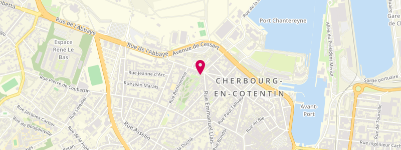Plan de Tabac Presse du Parc, 3 Rue de l'Abbaye, 50100 Cherbourg-en-Cotentin