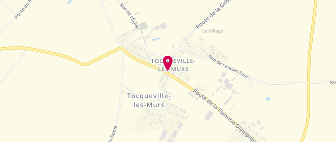 Plan de Le Boomrang, 18 Route de la Flamme Olympique, 76110 Tocqueville-les-Murs