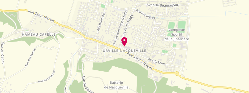 Plan de Le Saint Laurent, Place Ancien Village Normand, 50460 Urville-Nacqueville