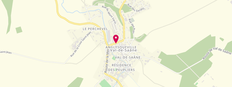 Plan de Le Saint Laurent, 74 Route d'Eurville, 76890 Val-de-Saâne