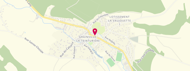 Plan de Relais de la Durdent, 3 Grande Rue, 76450 Grainville-la-Teinturière