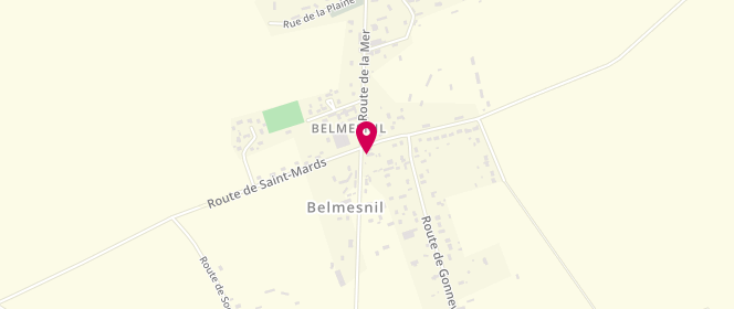 Plan de Chez Loulou, 36 Route de la Mer, 76590 Belmesnil