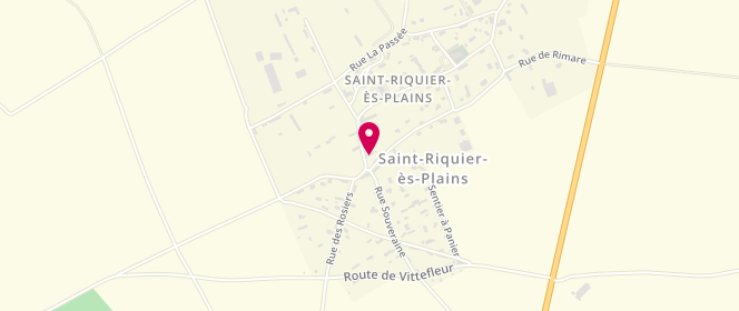 Plan de Bar Tabac Epicerie, 74 D269, 76460 Saint-Riquier-ès-Plains